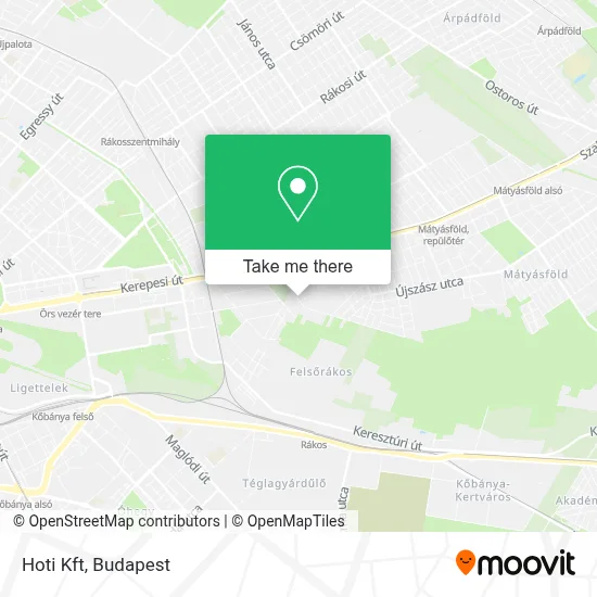 Hoti Kft map