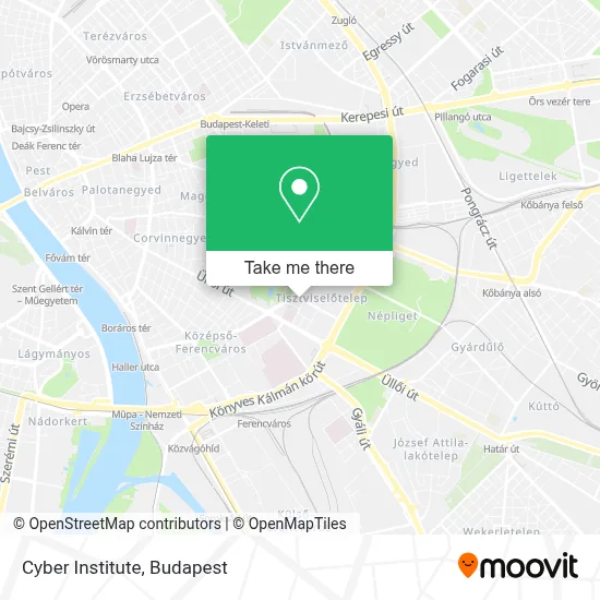 Cyber Institute map