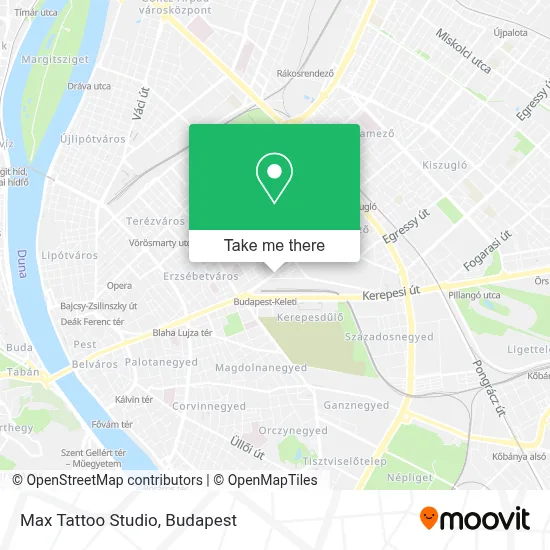 Max Tattoo Studio map