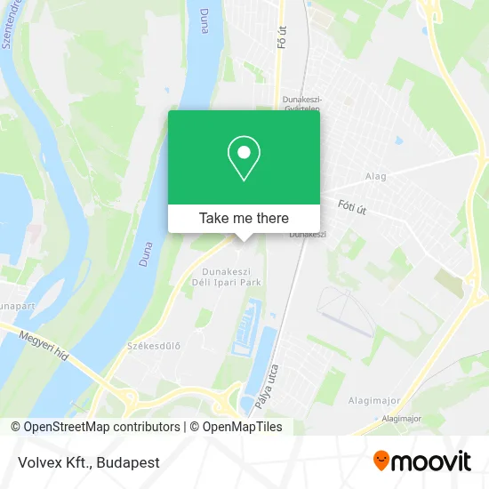 Volvex Kft. map