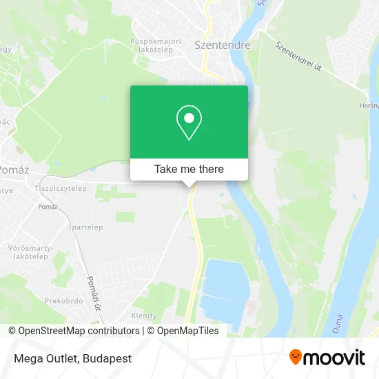 Mega Outlet map