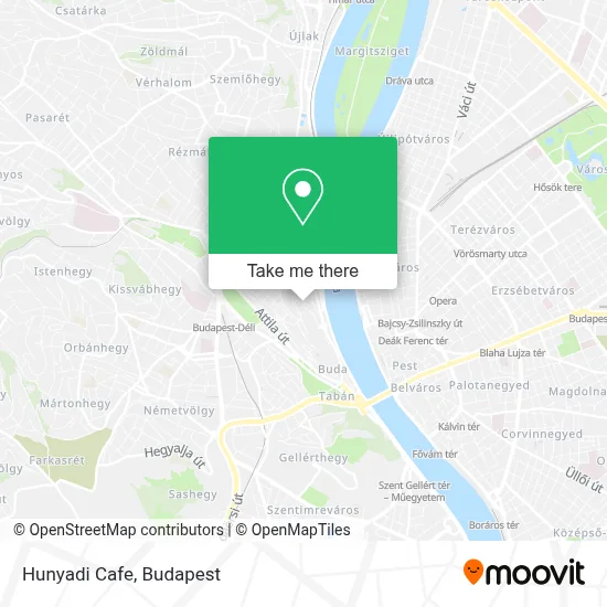 Hunyadi Cafe map