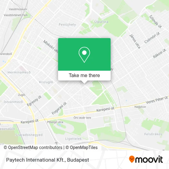 Paytech International Kft. map
