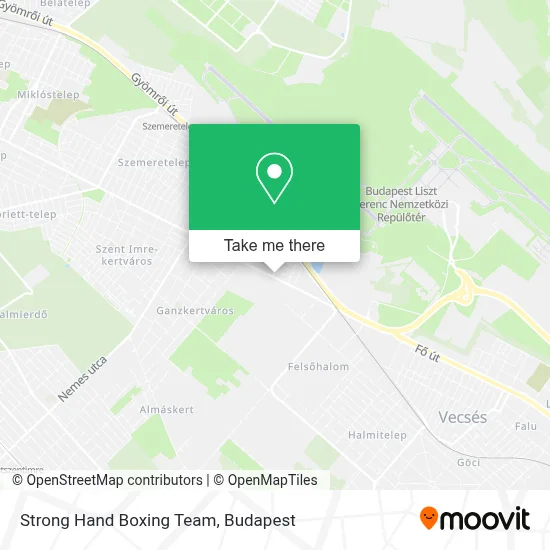 Strong Hand Boxing Team map