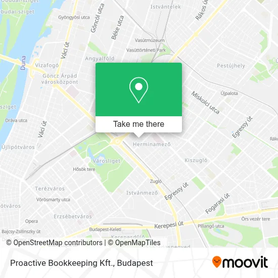 Proactive Bookkeeping Kft. map
