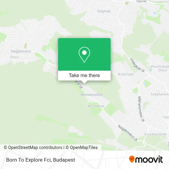 Born To Explore Fci map