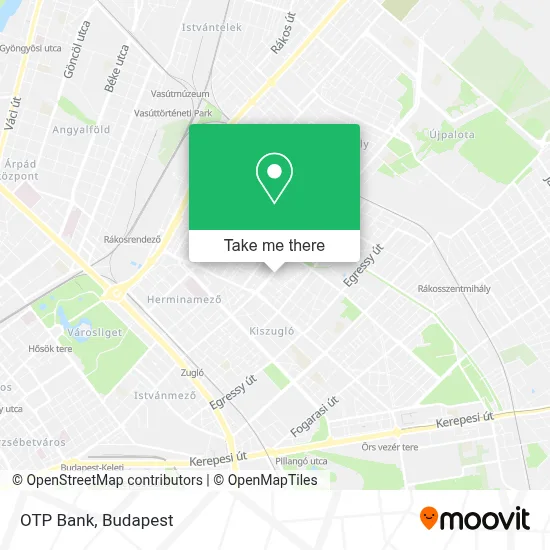 Otp Bank map