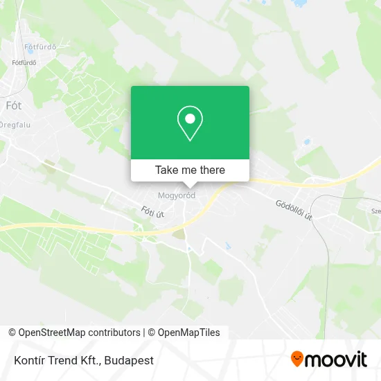 Kontír Trend Kft. map