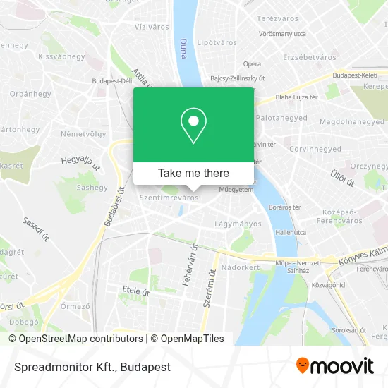 Spreadmonitor Kft. map