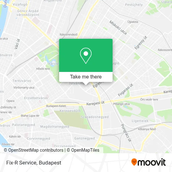 Fix-R Service map