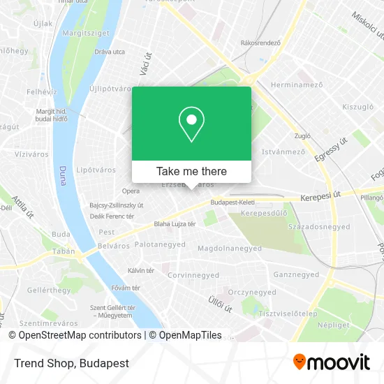 Trend Shop map