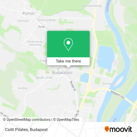 Csilli Pilates map