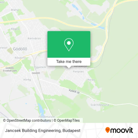 Jancsek Building Engineering map