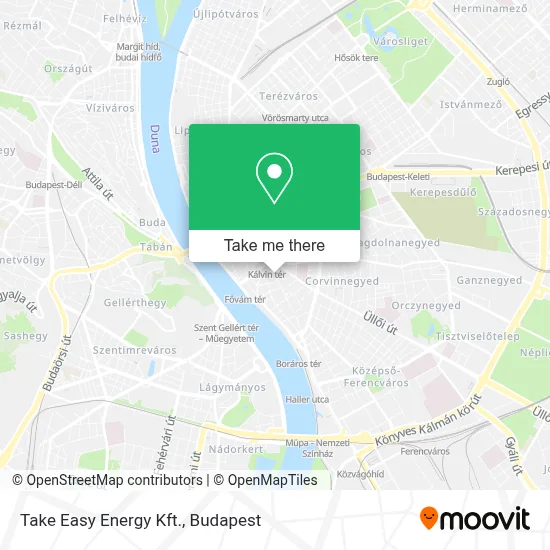 Take Easy Energy Kft. map