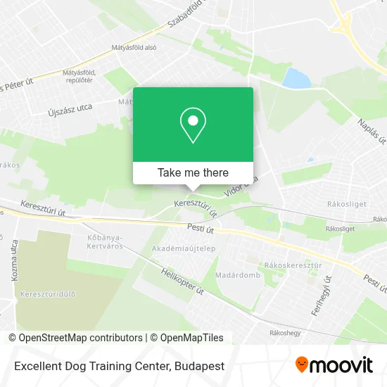 Excellent Dog Training Center map