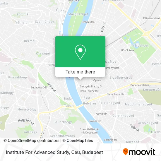 Institute For Advanced Study, Ceu map