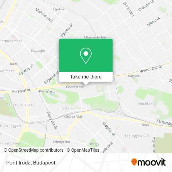 Pont Iroda map