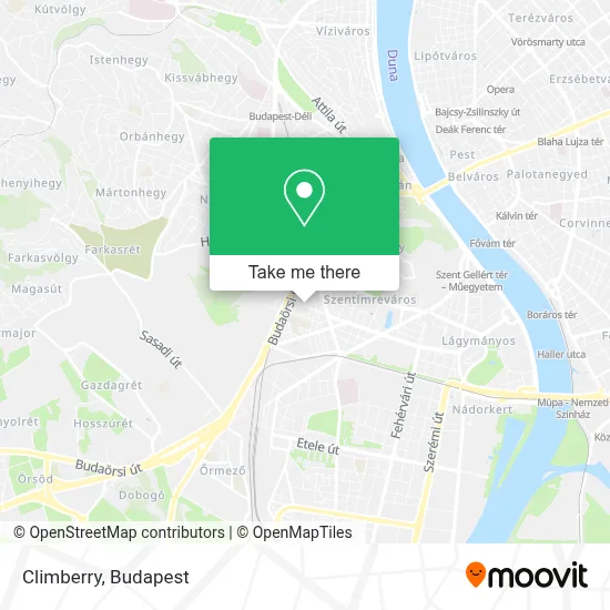 Climberry map
