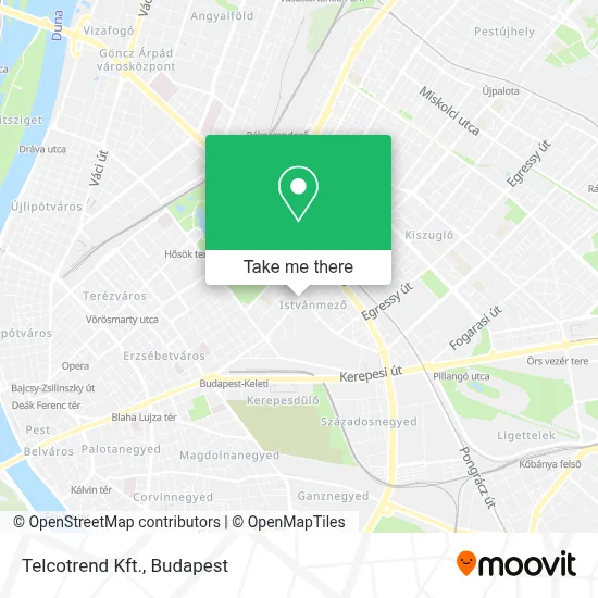 Telcotrend Kft. map