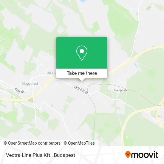 Vectra-Line Plus Kft. map