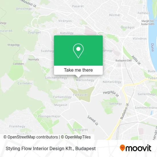 Styling Flow Interior Design Kft. map