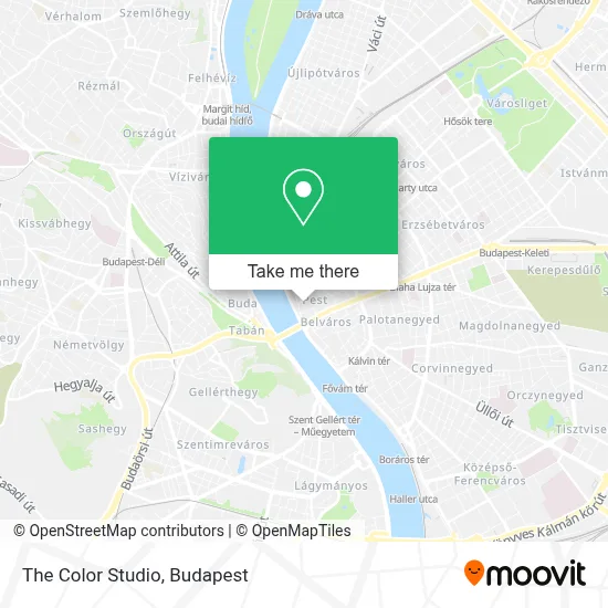 The Color Studio map