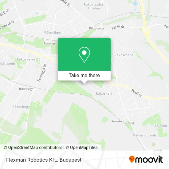 Flexman Robotics Kft. map