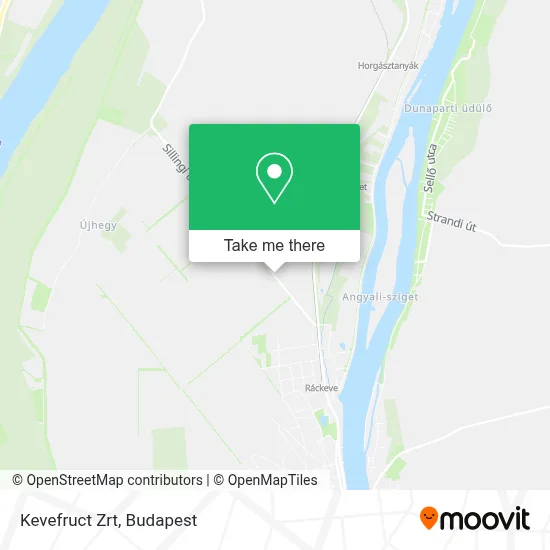 Kevefruct Zrt map