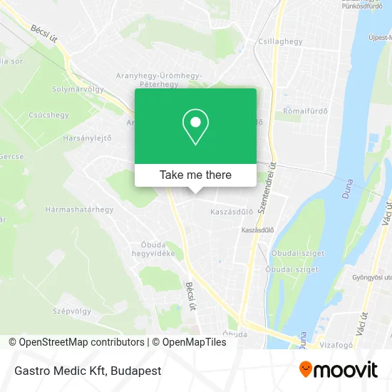 Gastro Medic Kft map