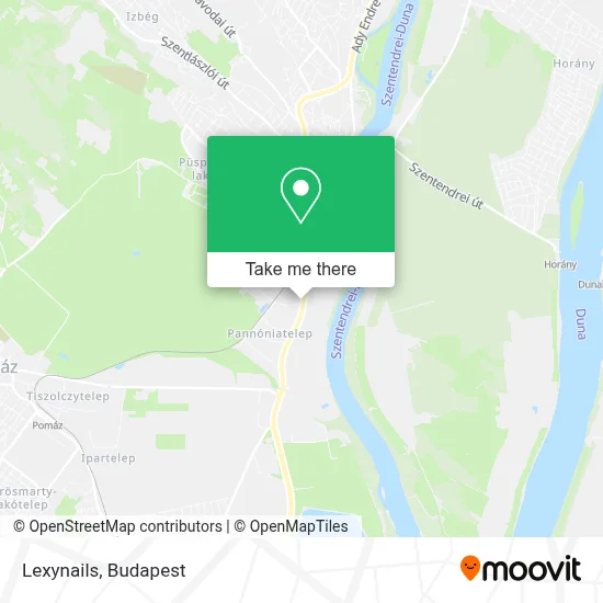 Lexynails map