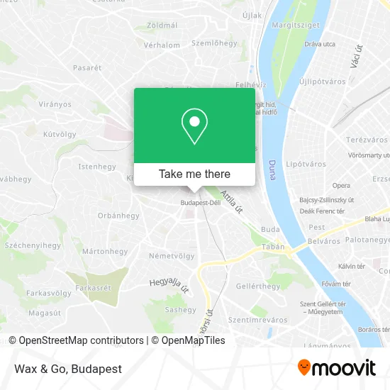 Wax & Go map