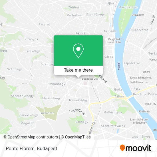 Ponte Florem map