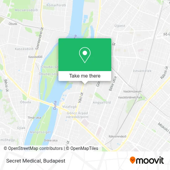 Secret Medical map