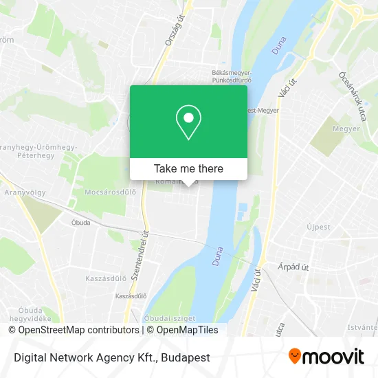 Digital Network Agency Kft. map