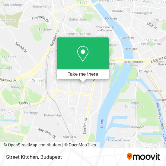Street Kitchen map
