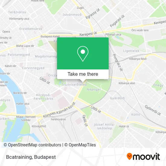 Bcatraining map