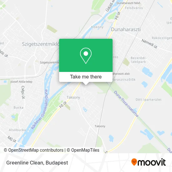 Greenline Clean map