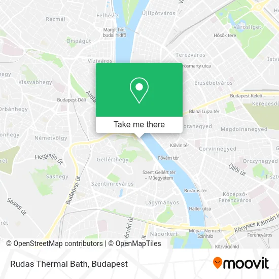 Rudas Thermal Bath map