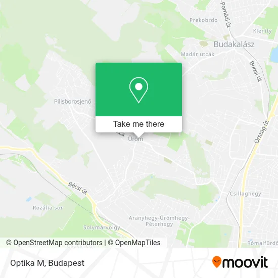 Optika M map