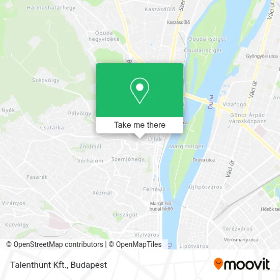 Talenthunt Kft. map