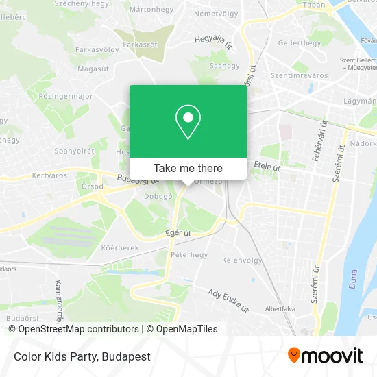 Color Kids Party map