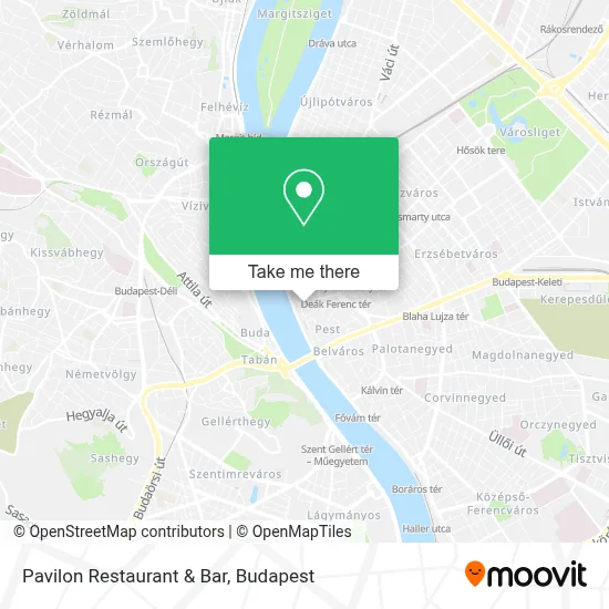 Pavilon Restaurant & Bar map
