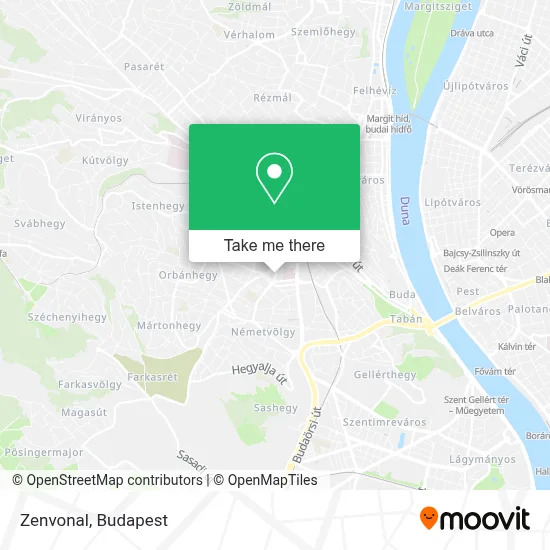 Zenvonal map