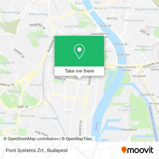 Pont Systems Zrt. map