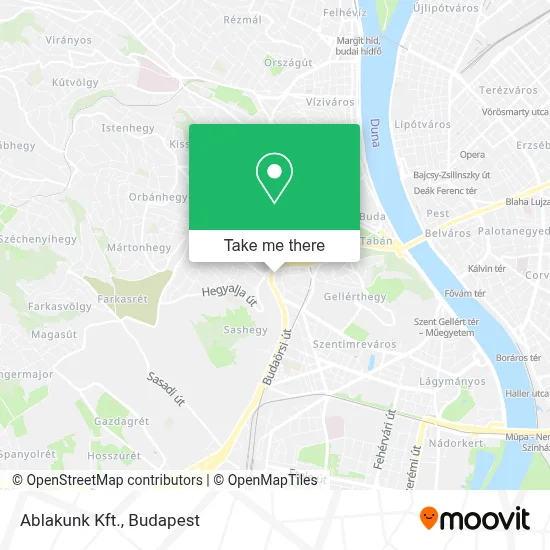 Ablakunk Kft. map