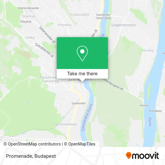 Promenade map