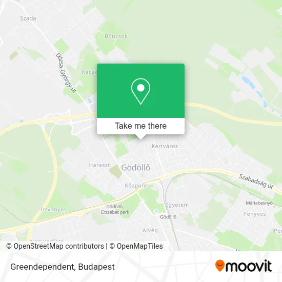 Greendependent map