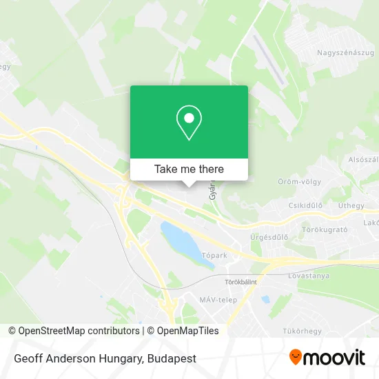 Geoff Anderson Hungary map