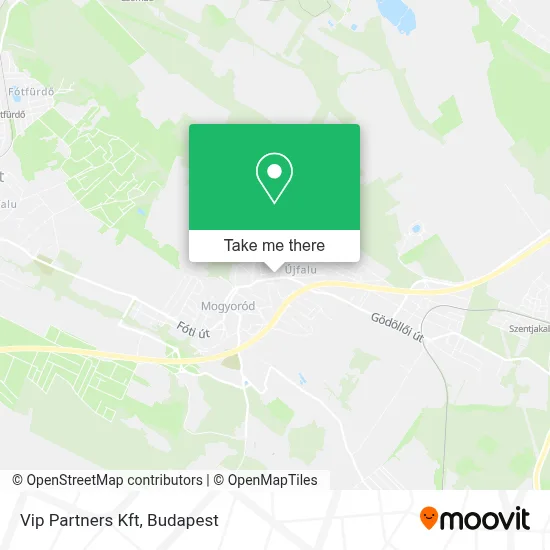 Vip Partners Kft map
