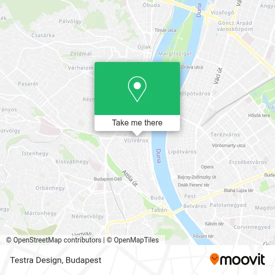 Testra Design map